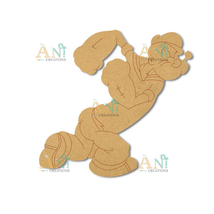 Popeye  MDF Cutout