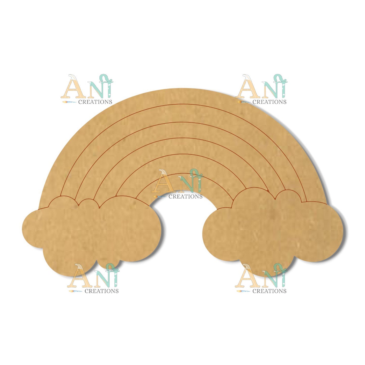 Rainbow 01 MDF Cutout