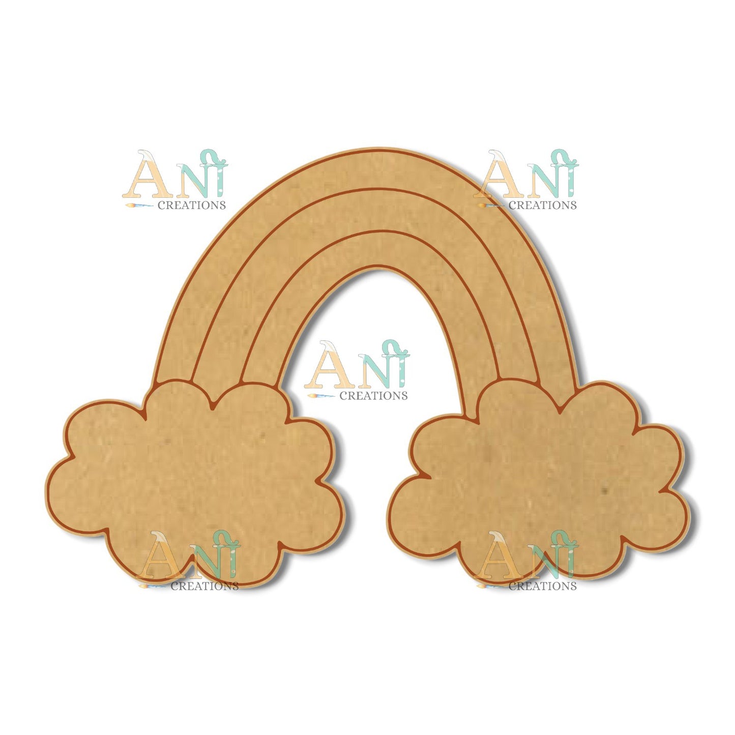Rainbow 03 MDF Cutout