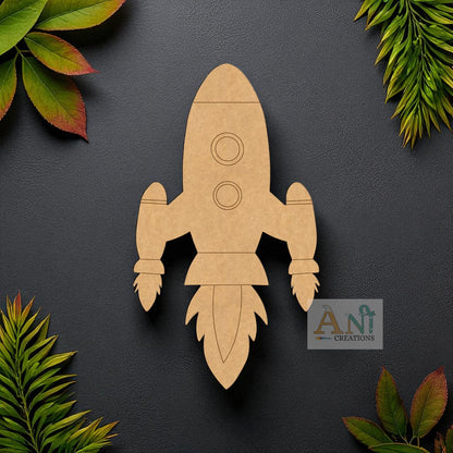 Rocket 01 MDF Cutout