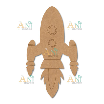 Rocket 01 MDF Cutout