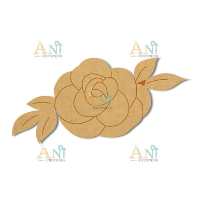 Rose MDF Cutout 1