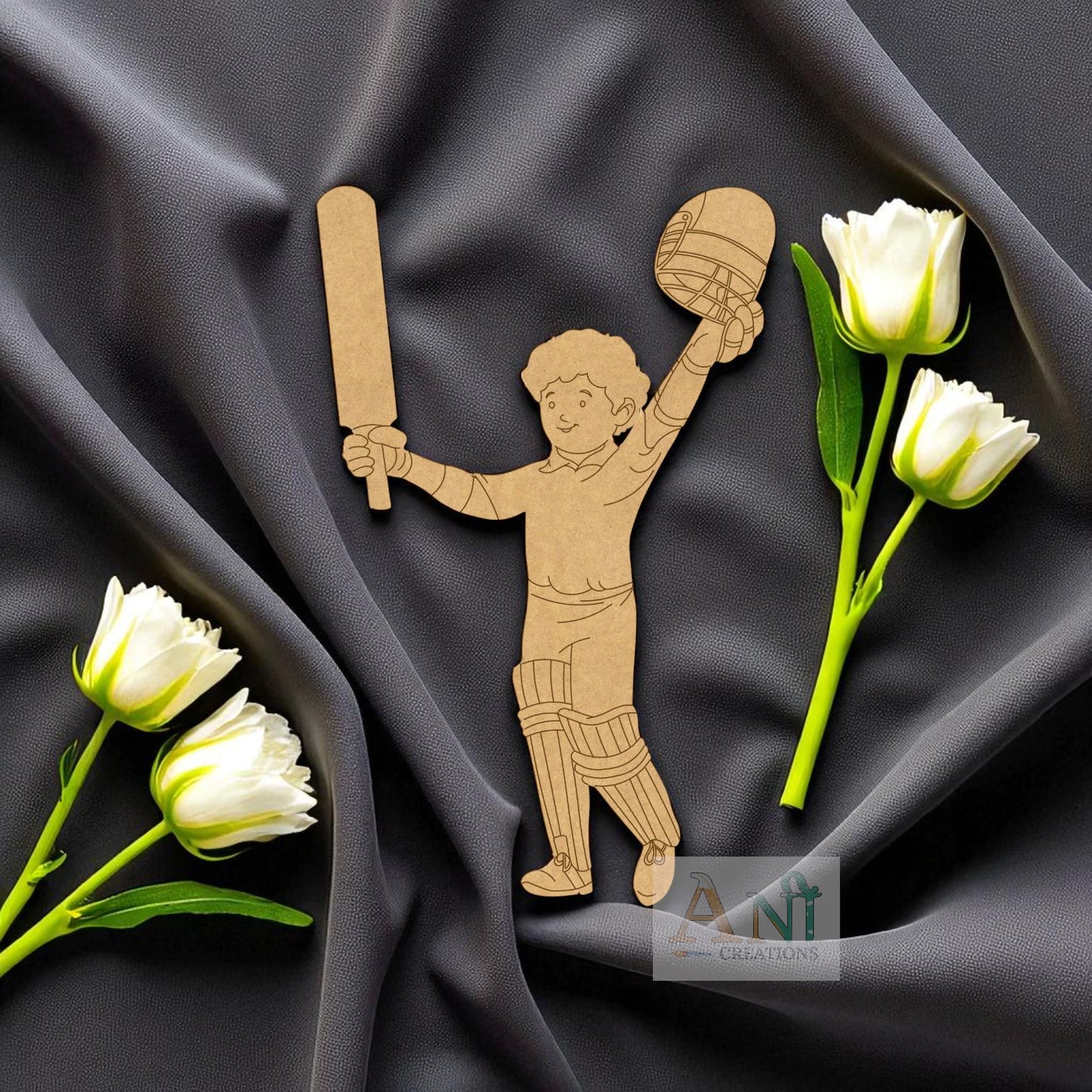 Sachin Tendulkar MDF Cutout