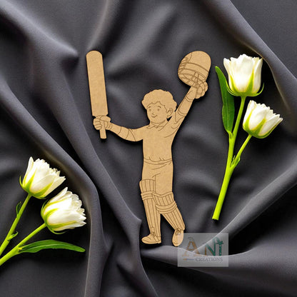 Sachin Tendulkar MDF Cutout