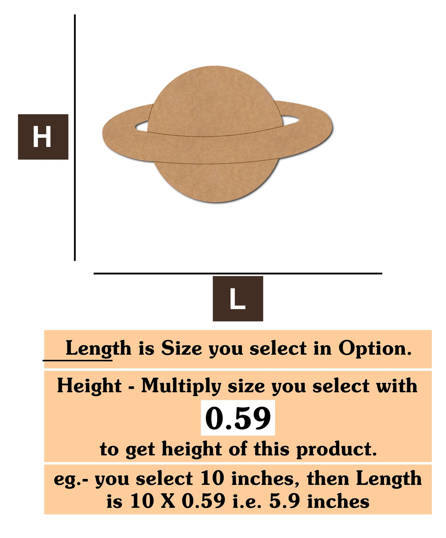 Space Planet 03 MDF Cutout
