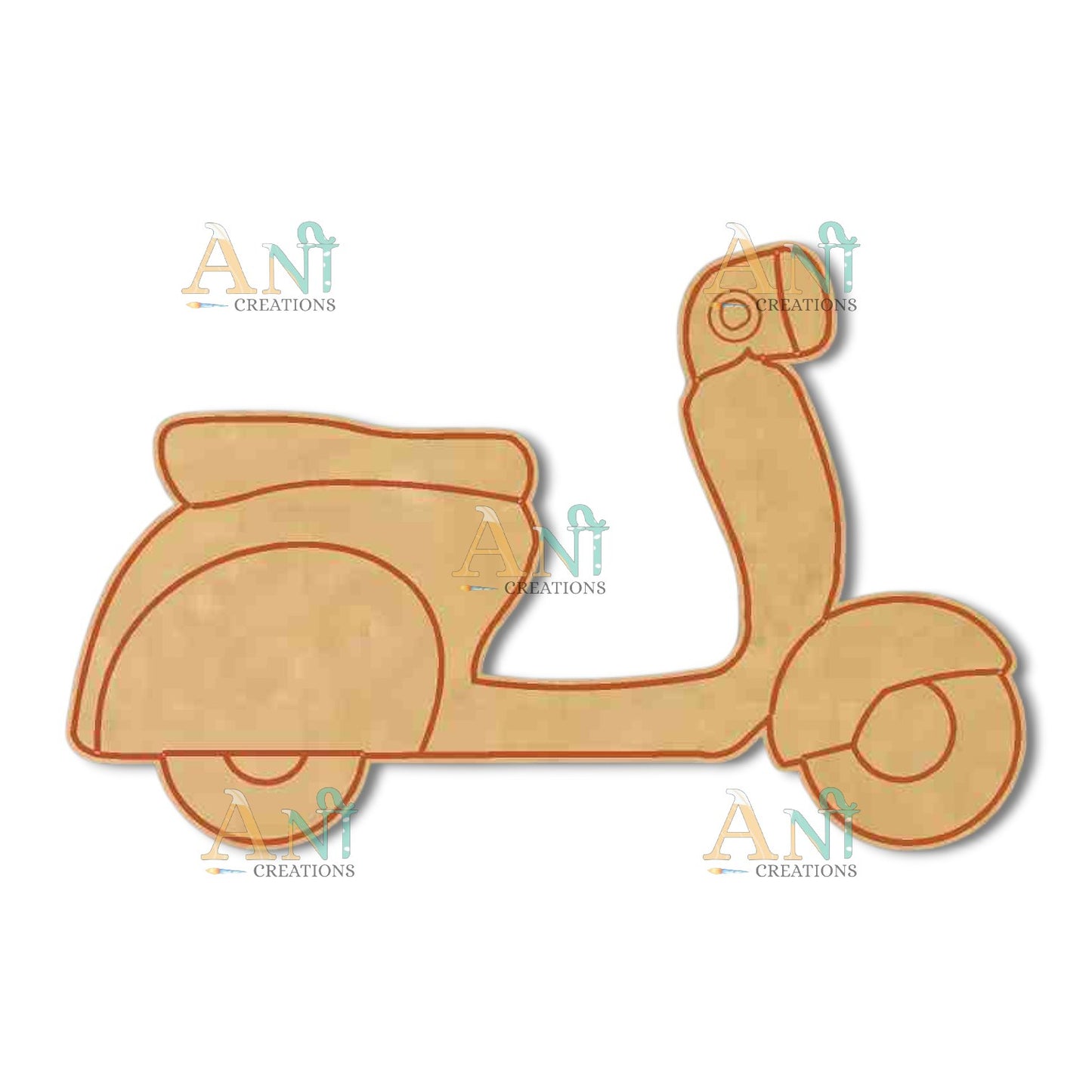 Scooter 1 MDF Cutout