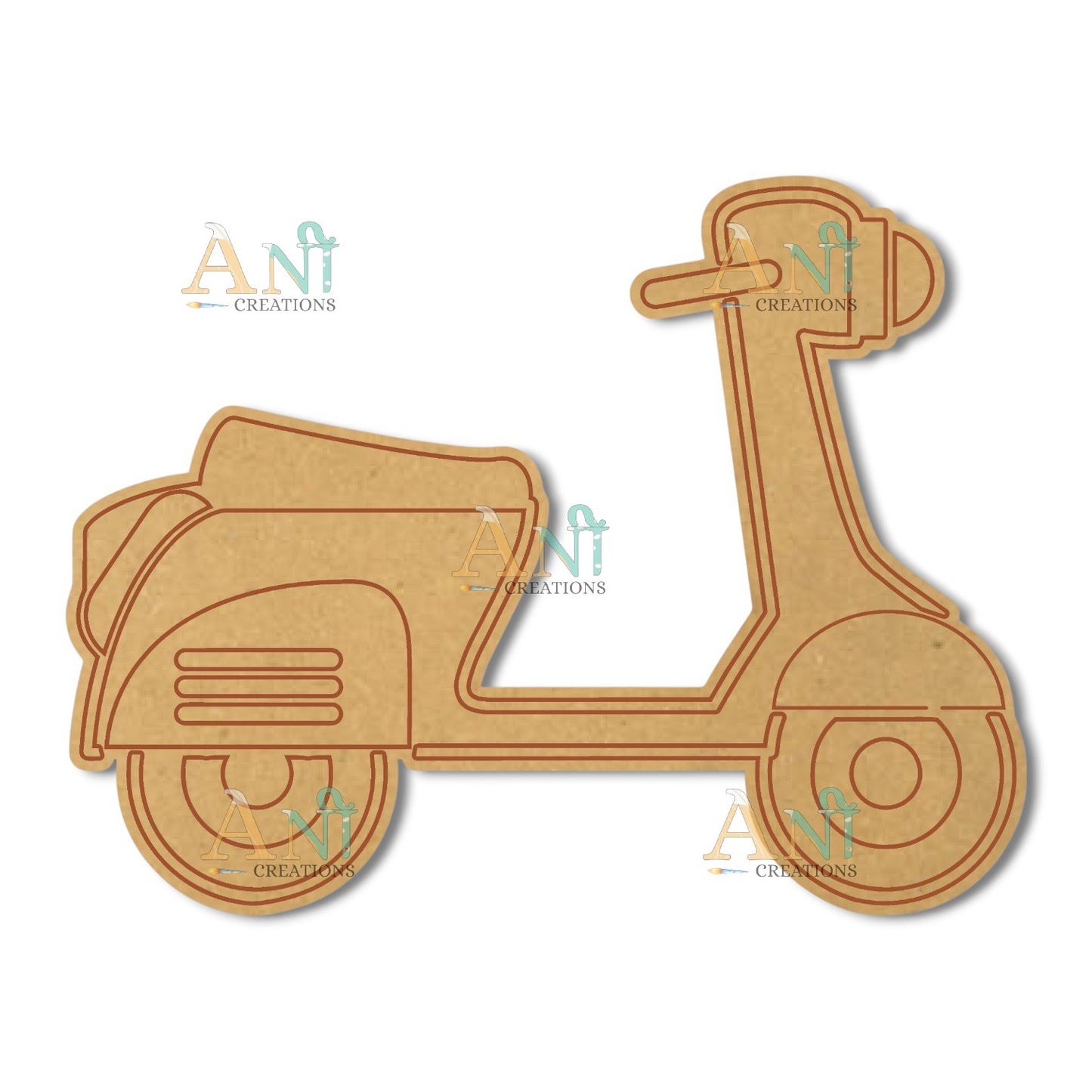 Scooter 2 MDF Cutout