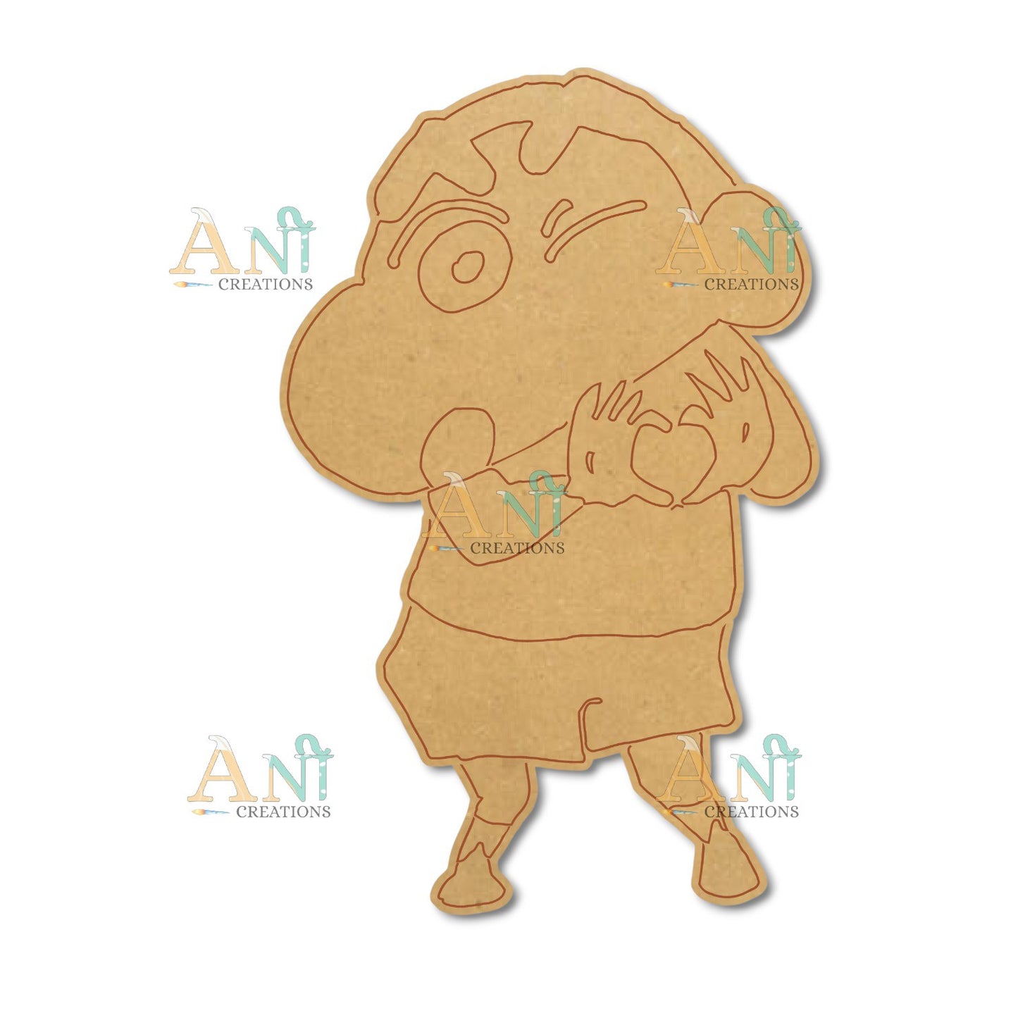 Shin-chan  MDF Cutout