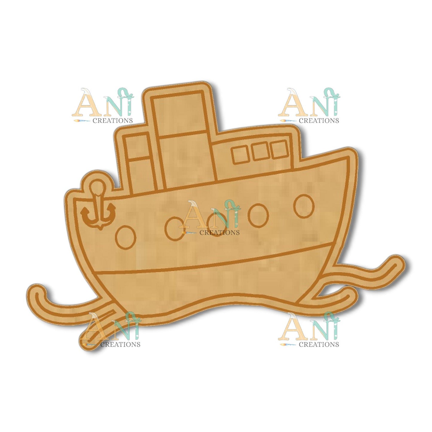 Ship MDF Cutout