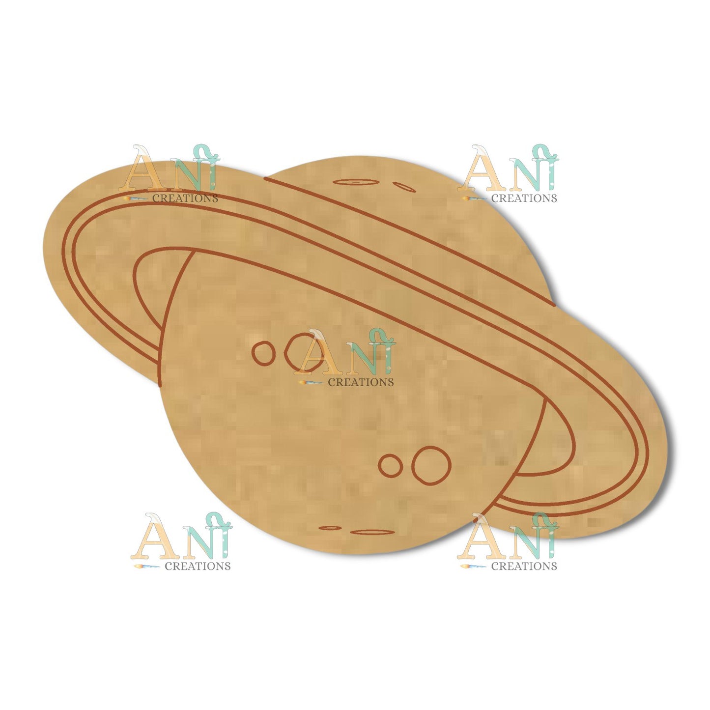 Space Planet 01 MDF Cutout