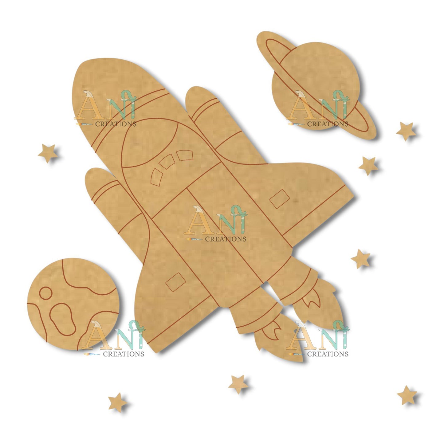 Space Shuttle MDF Cutout