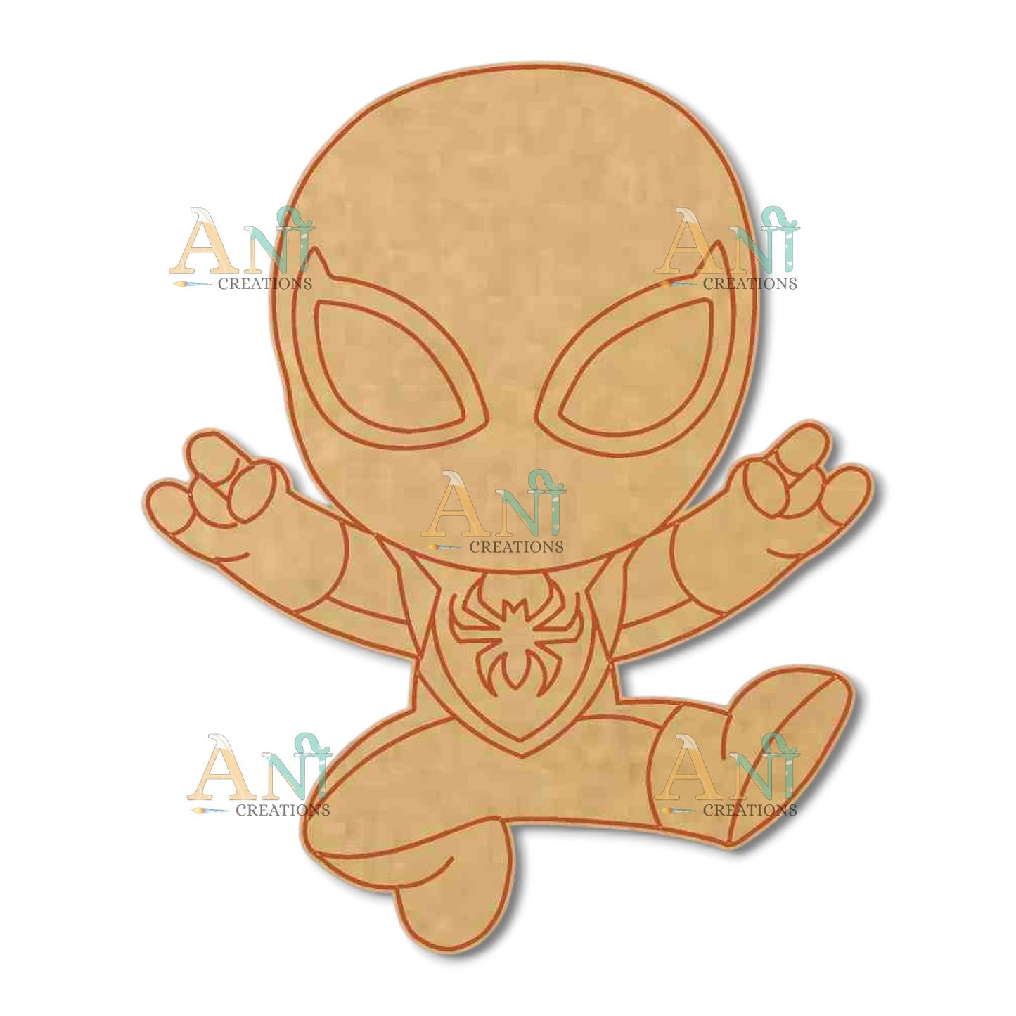 Spiderman 02 MDF Cutout