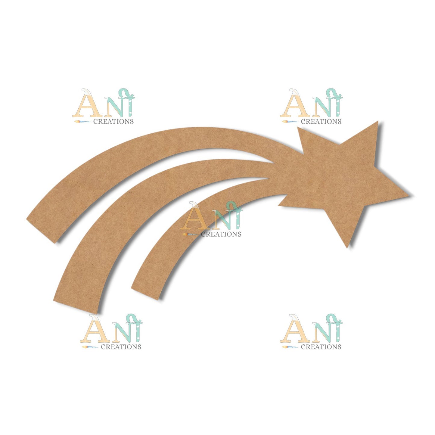 Star 01 MDF Cutout