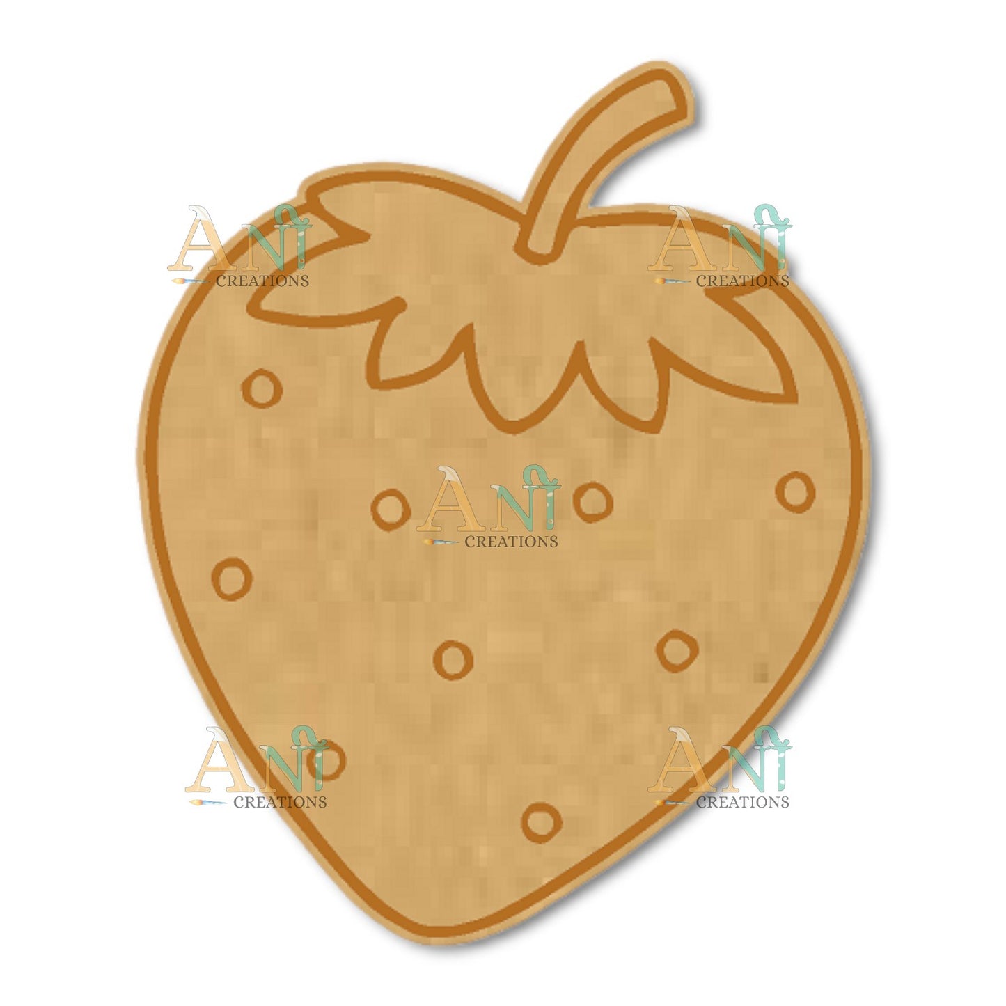 Strawberry 2 MDF Cutout (Copy)