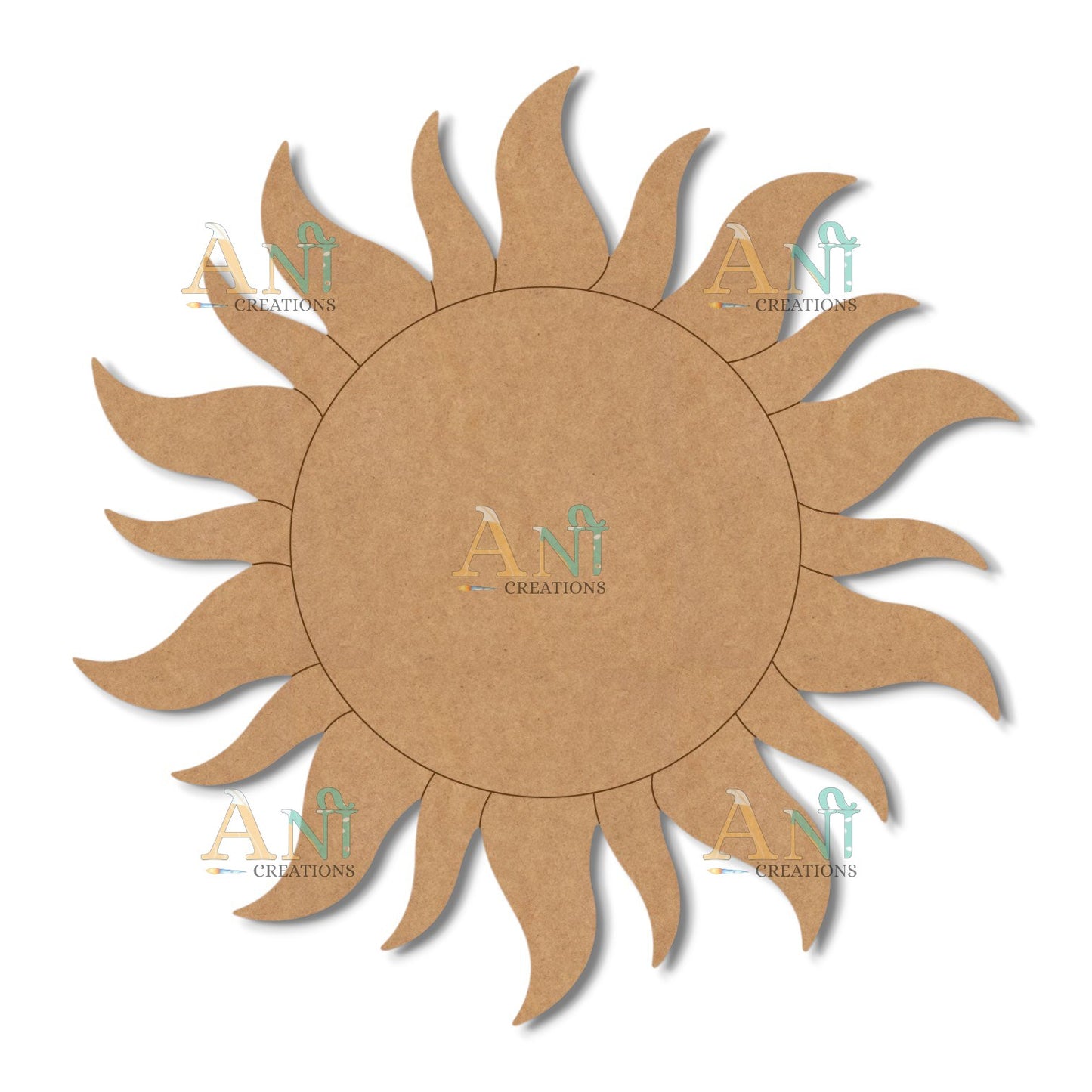 Sun MDF Cutout