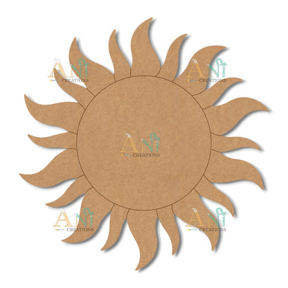 Sun MDF Cutout