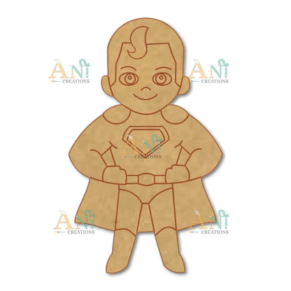 Superman MDF Cutout