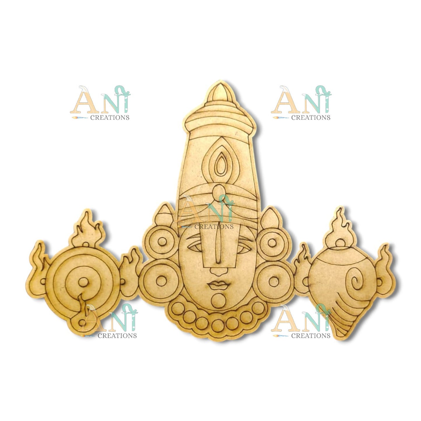 Tirupati Balaji 2 MDF Cutout