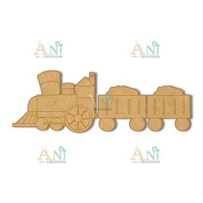 Train MDF Cutout