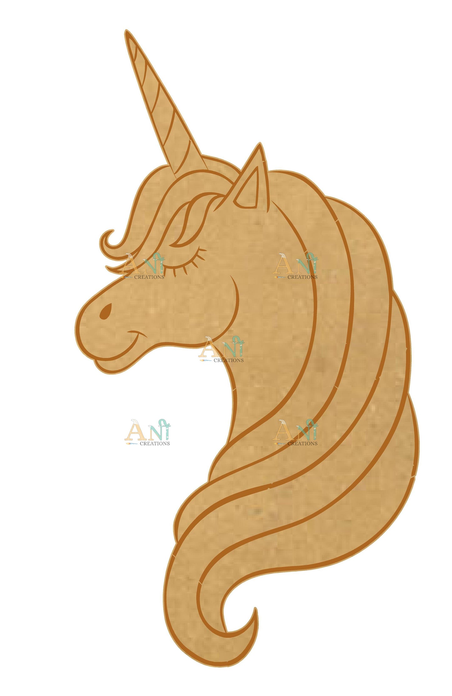 Unicorn 2 MDF Cutout