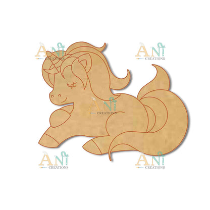 Unicorn 3  MDF Cutout