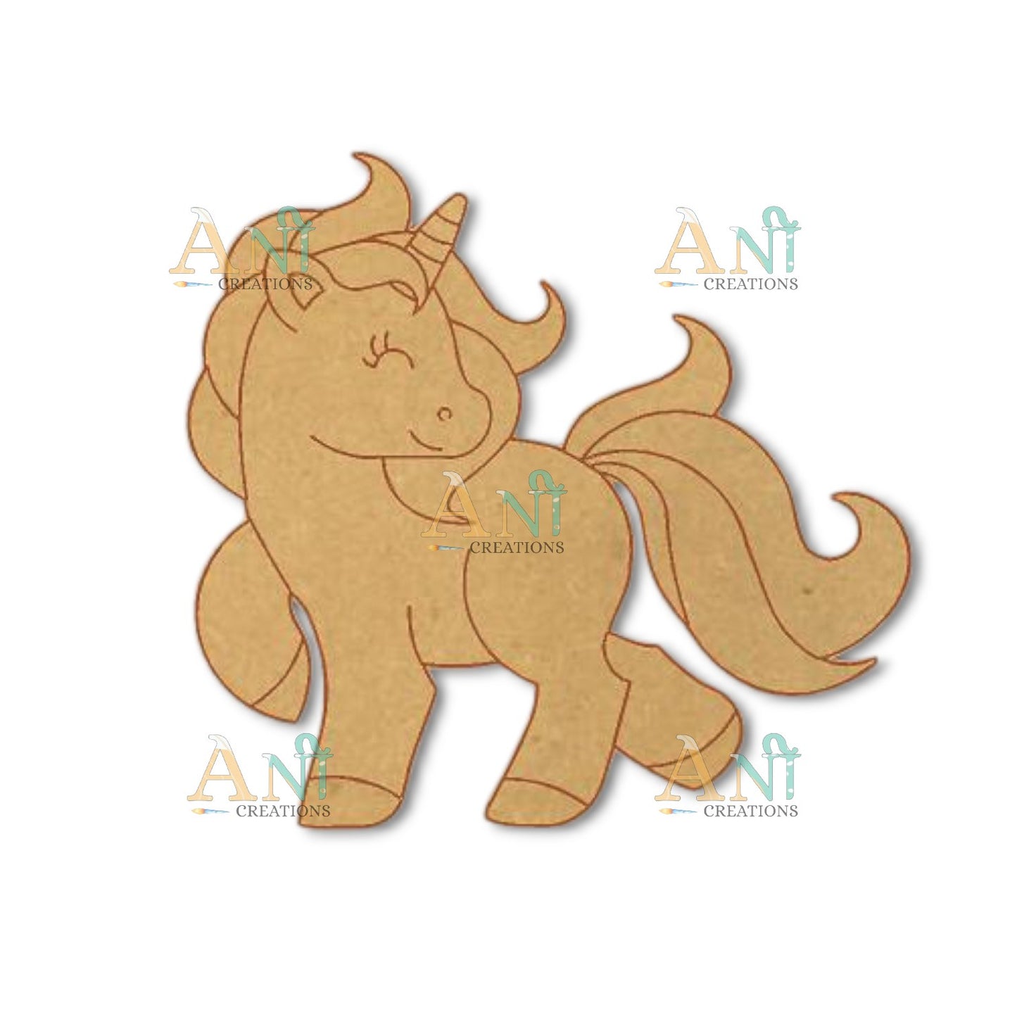 Unicorn 4 MDF Cutout