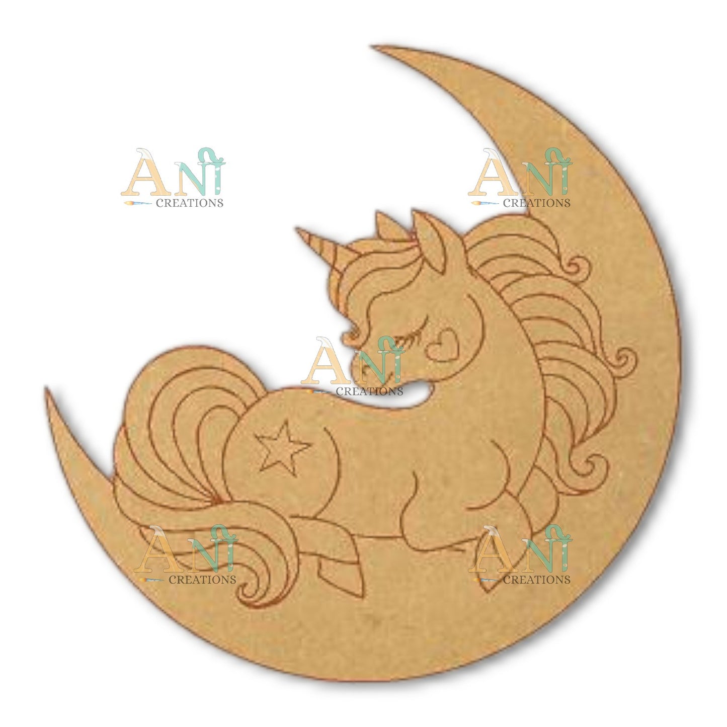 Unicorn 6 MDF Cutout
