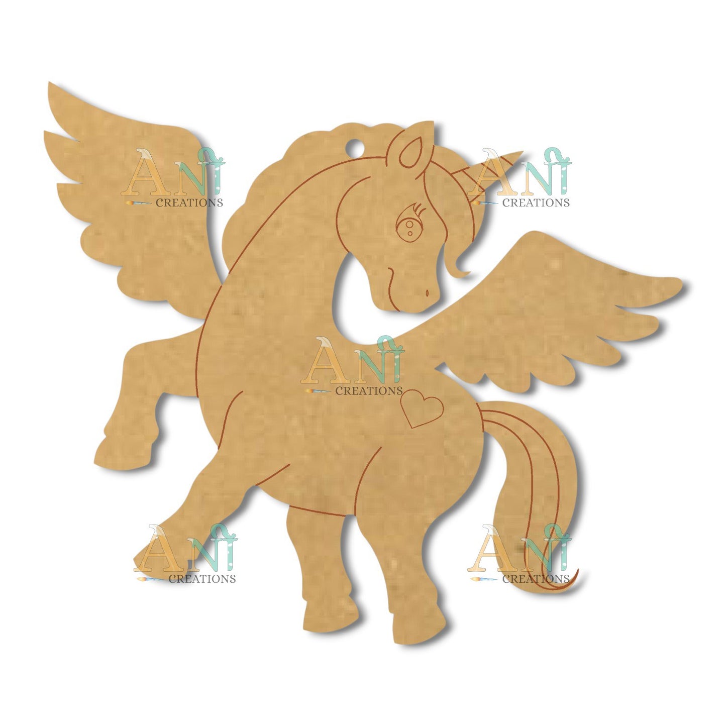 Unicorn 8 MDF Cutout