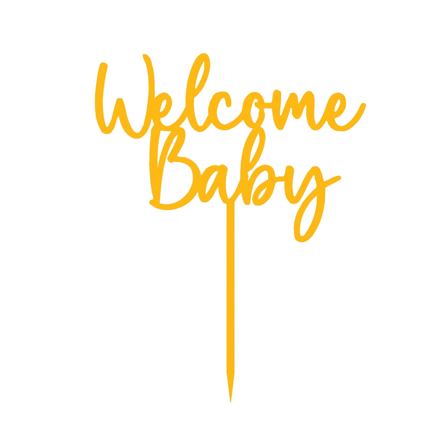 Welcome Baby 1 Cake  Topper