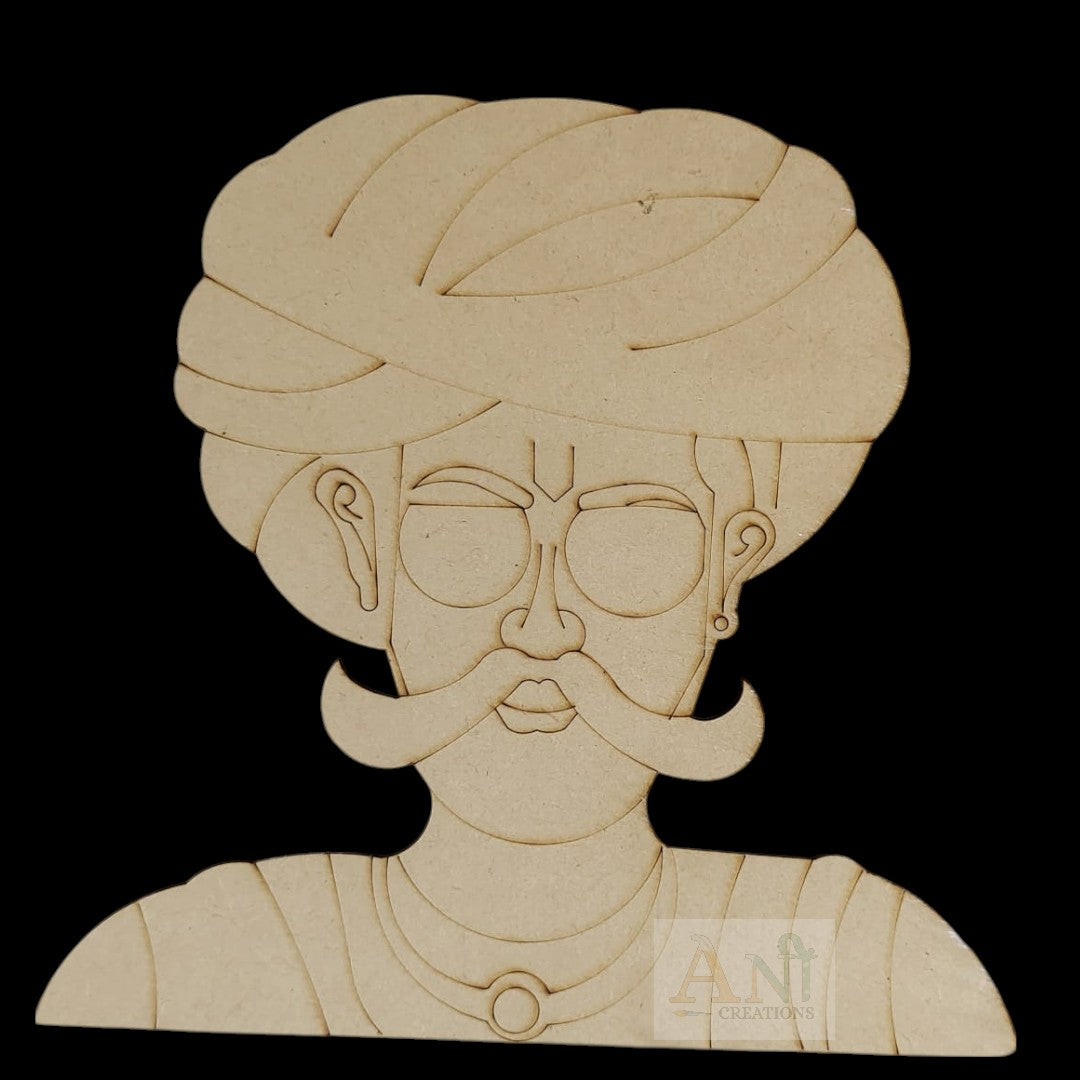 Padharo saa man 3 MDF Cutout