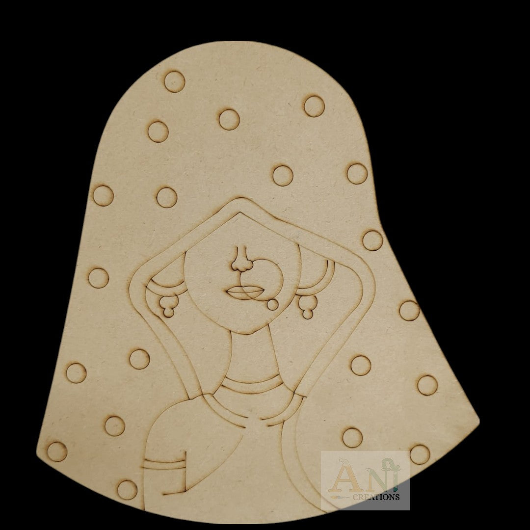 Padharo saa woman 3 MDF Cutout