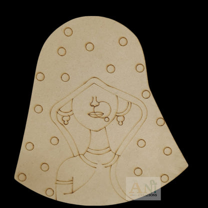 Padharo saa woman 3 MDF Cutout