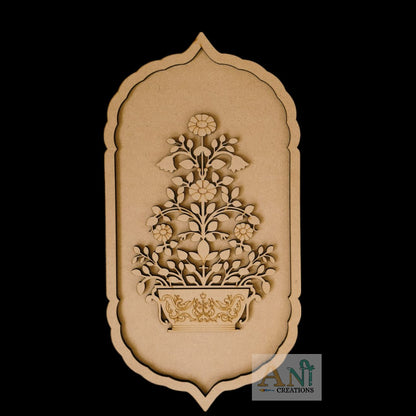 Rajwadi Floral Motif Pre Mark Cutout 1