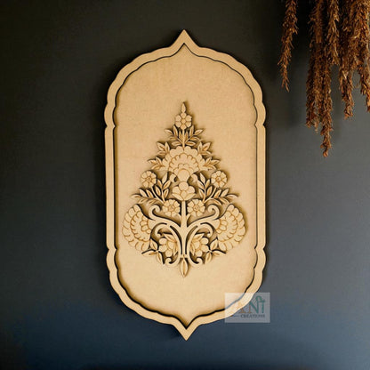 Persian Floral Motif Pre Marked Cutout 3