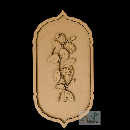 Pichwai Lotus Motif Pre Mark Cutout