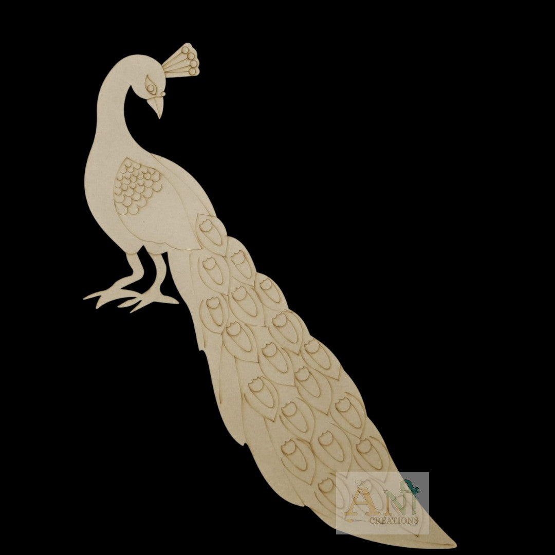 Peacock 1 MDF Cutout