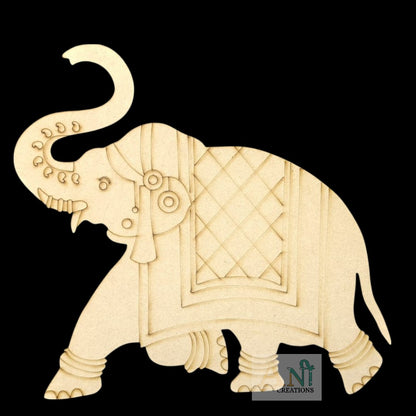 Elephant MDF Cutout