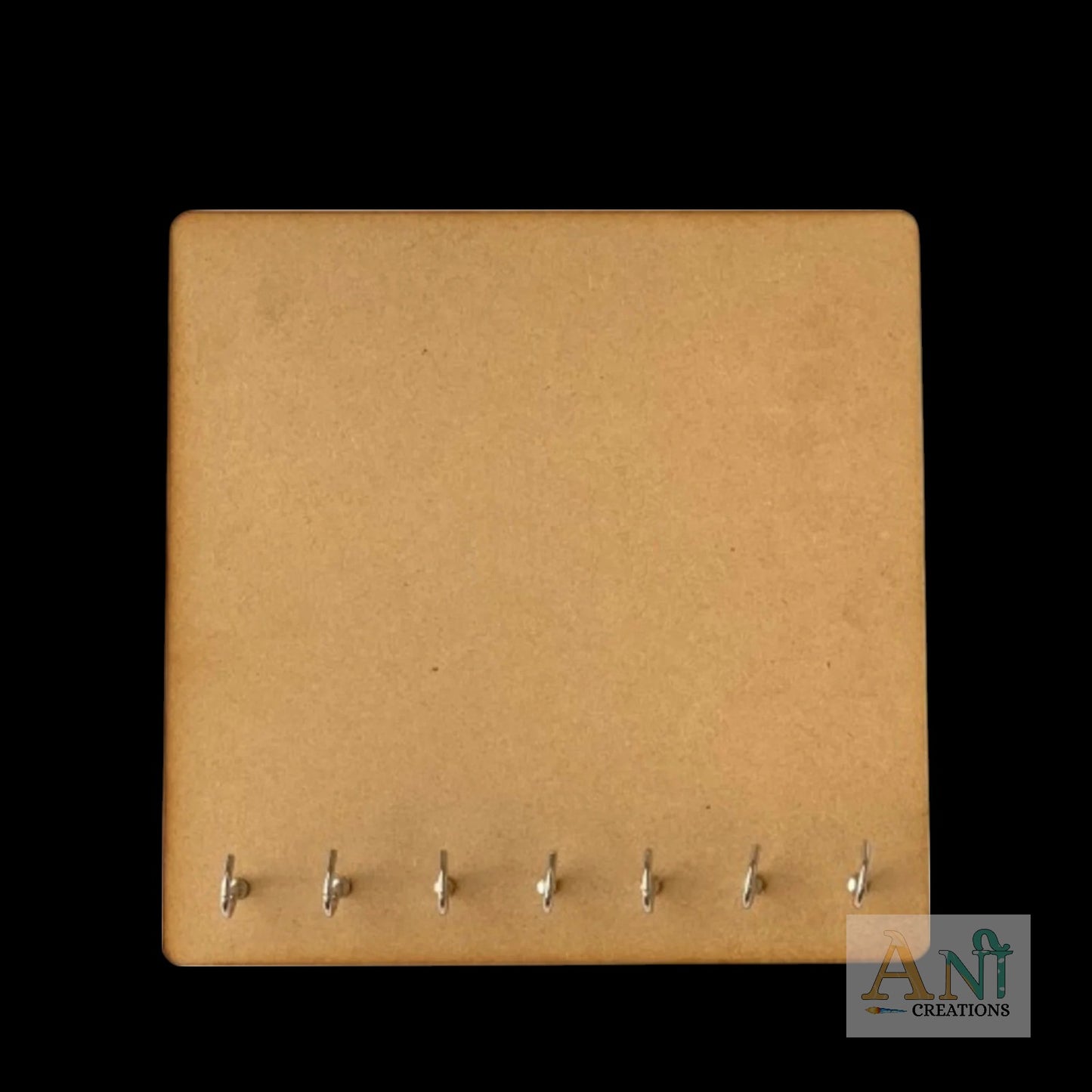 Square Shape Keyholder MDF cutout