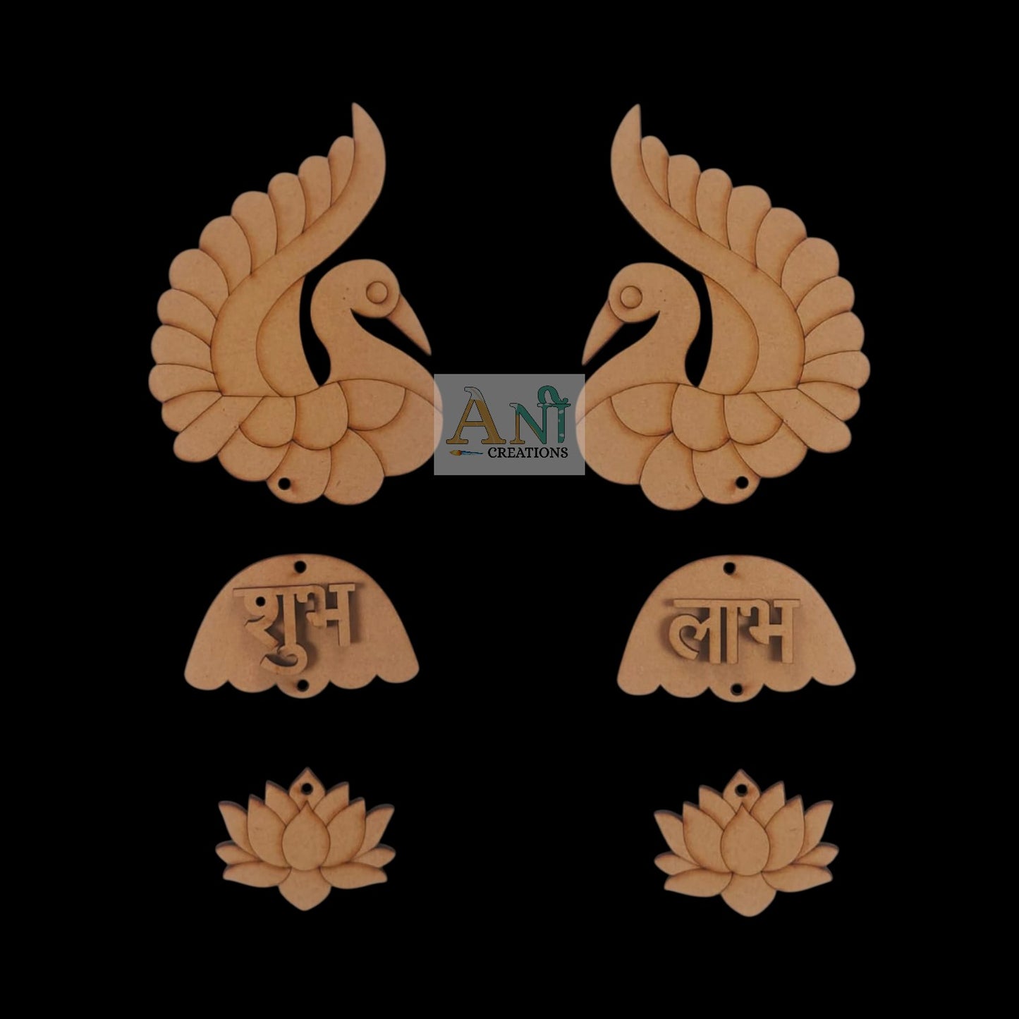 Shubh Labh Base MDF Design 13