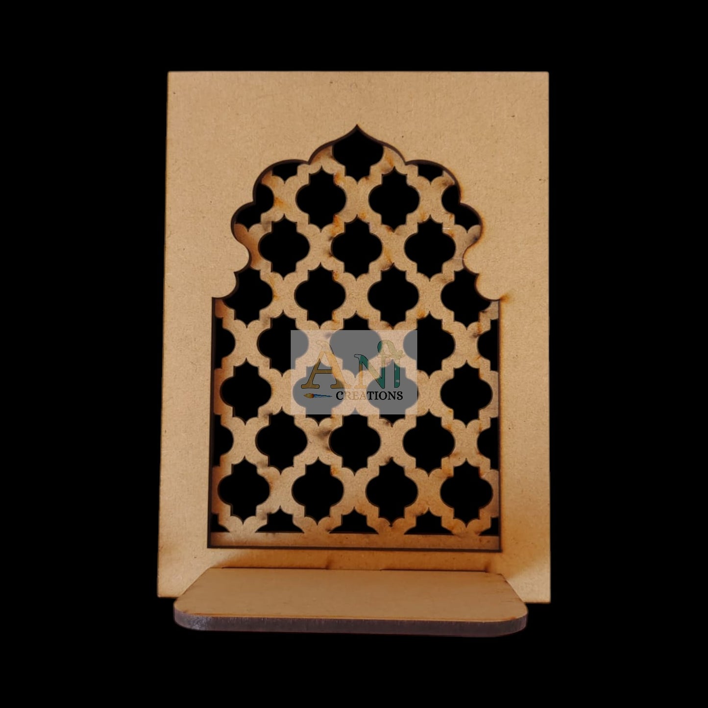 Jharokha 2 T Light Candle Holder