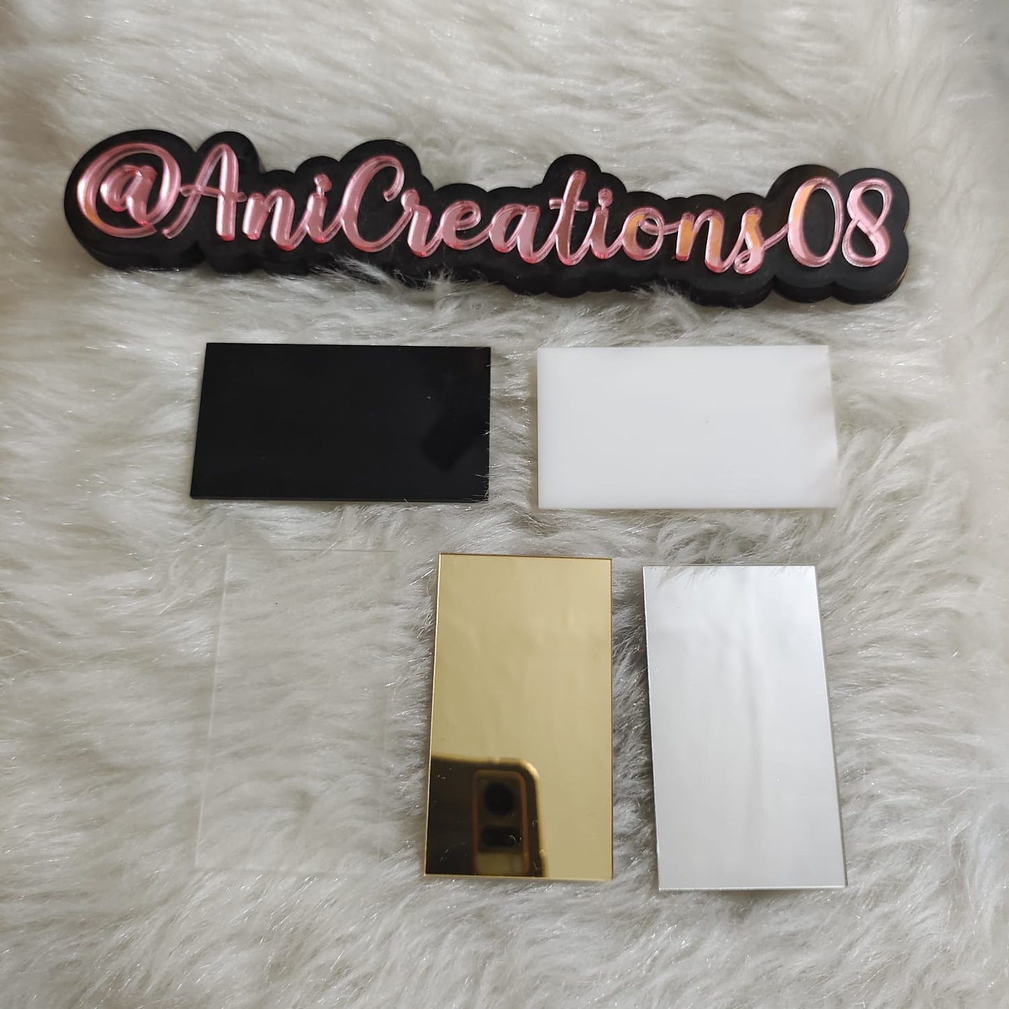 Rectangle Acrylic Sheet for DIY Project