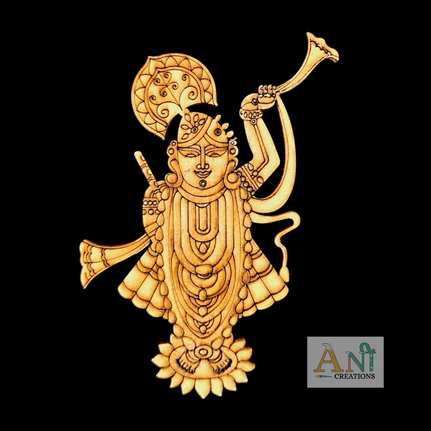 Shreenath ji 5 MDF Cutout