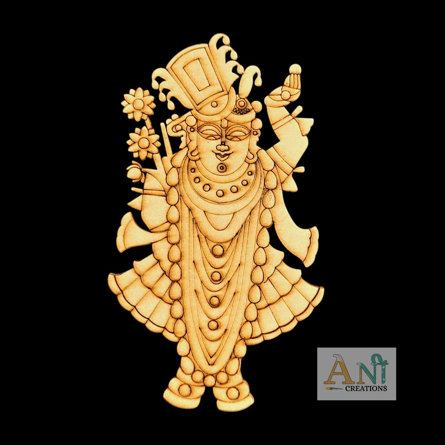 Shreenath ji 6 MDF Cutout