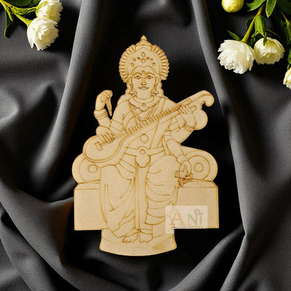 Saraswati ji  MDF Cutout