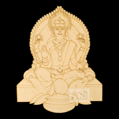 Lakshmi ji  MDF Cutout