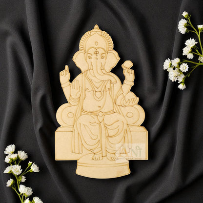 Ganpati ji  MDF Cutout