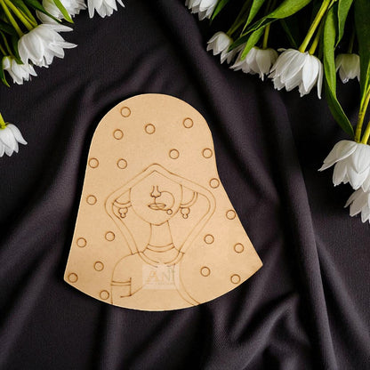 Padharo saa woman 3 MDF Cutout