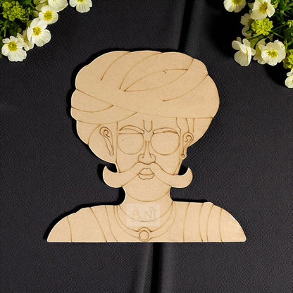 Padharo saa man 3 MDF Cutout