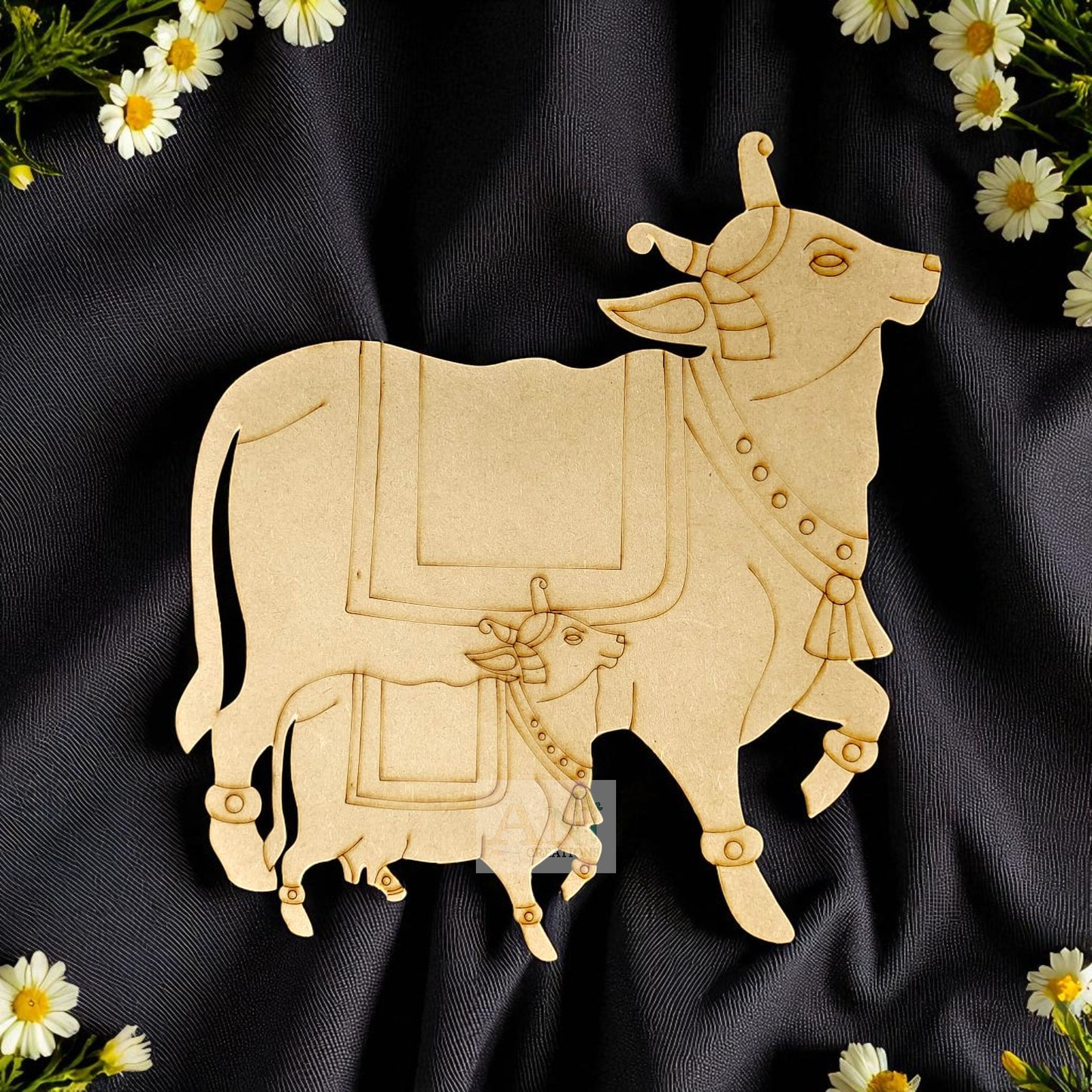 Cow calf 2 MDF Cutout