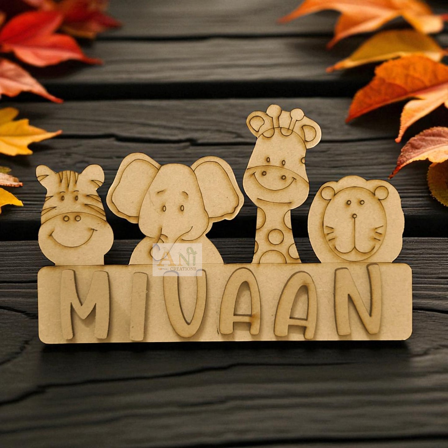 Kids Designer Name Plate 21